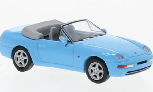 PCX87 Porsche 968 Cabriolet, hellblau, 1991, 1:87, Outlet