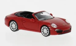 Minichamps Porsche 911 Cabriolet, rot, 2012, 1:87,