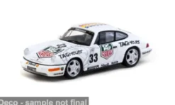 Tarmac Works Porsche 911 Carrera 2, Porsche Supercup, Monaco, #33, 1:64, Clearance