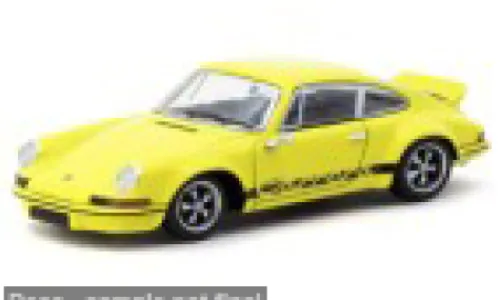 Tarmac Works Porsche 911 Carrera RS 2.7, gelb/schwarz, 1:64, Online
