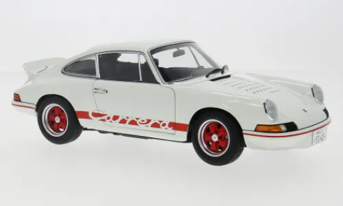 AUTOart Porsche 911 Carrera 2.7 RS (The Circuit Wolf), weiss/rot, 1975, 1:18, Clearance