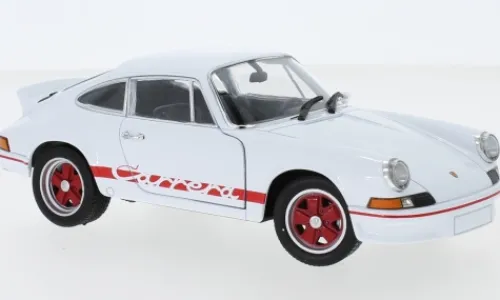 Welly Porsche 911 Carrera RS 2.7, weiss/rot, 1973, 1:24, Online