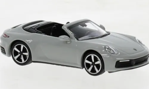 Minichamps Porsche 911 (992) Carrera 4S Cabriolet, grau, 2019, 1:87, Online