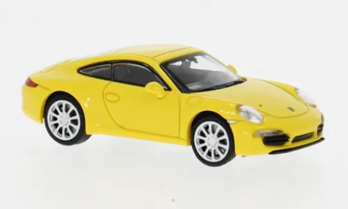 Minichamps Porsche 911 Carrera S (991), gelb, 2013, 1:87, Best