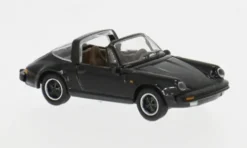 Schuco Porsche 911 Carrera 3.2 Targa, schwarz, 1:87, Outlet