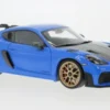 Minichamps Porsche Cayman GT4 RS, blau, 2024, 1:18, Hot
