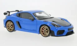 Minichamps Porsche Cayman GT4 RS, blau, 2024, 1:18, Hot