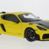 Minichamps Porsche Cayman GT4 RS, gelb, 2024, 1:18, New