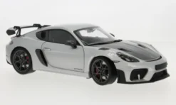 Minichamps Porsche Cayman GT4 RS, silber, 2024, 1:18,