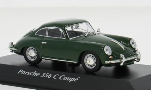 Maxichamps Porsche 356C, dunkelgrün, 1963, 1:43, Online