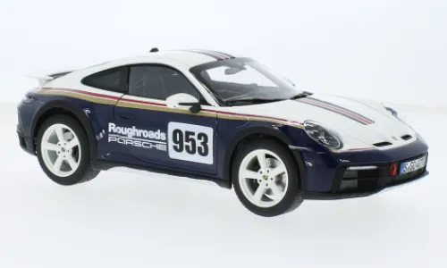 Norev Porsche 911 (992) Dakar, 2022, Roughroads, 1:18, Hot