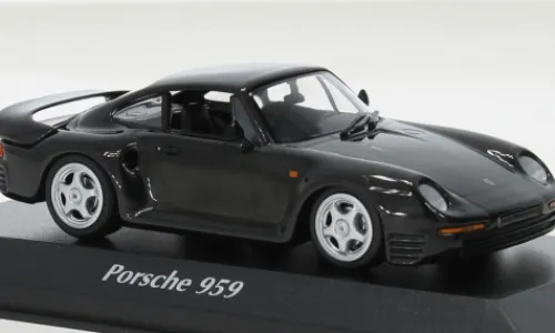 Maxichamps Porsche 959, grau, 1987, 1:43, Hot