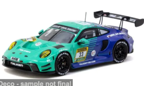 Tarmac Works Porsche 911 (992) GT3 R, 24h Nürburgring, 2024, #33, J.Andlauer, 1:64, Outlet