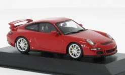 Minichamps Porsche 911 GT3, rot, 2006, 1:43, New