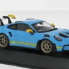 Solido Porsche 911 GT3 RS, blau/gelb, 1:43, Best