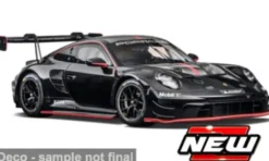 Bburago Porsche 911 GT3 R, schwarz/rot, 2023, 1:43, Hot