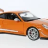 Bburago Porsche 911 GT3 RS 4.0 (997/II), orange/silber, 2012, 1:18, Hot