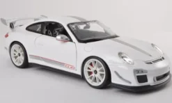 Bburago Porsche 911 GT3 RS 4.0 (997/II), weiss/Dekor, 2011, 1:18,