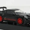 Bburago Porsche 911 (992) GT3 RS, schwarz/rot, 2023, 1:43, Outlet