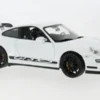 Welly Porsche 911 (997) GT3 RS, weiss/Dekor, 1:18, Clearance