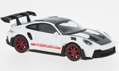 Norev Porsche 911 GT3 RS, weiss/schwarz, 2022, 1:43, Outlet