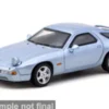 Tarmac Works Porsche 928 GTS, hellblau, 1992, 1:64, Discount