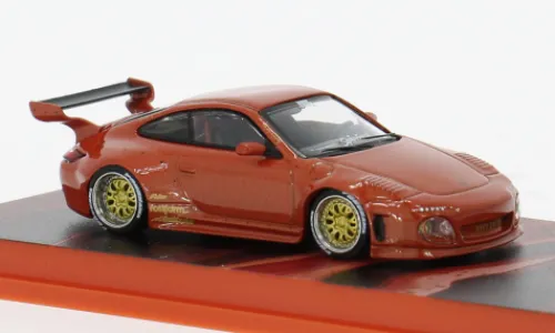Tarmac Works Porsche 911 (997) Old & New, rot, 1:64, New