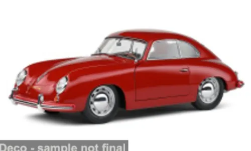 Solido Porsche 356 Pre-A, rot, 1953, 1:18, Outlet