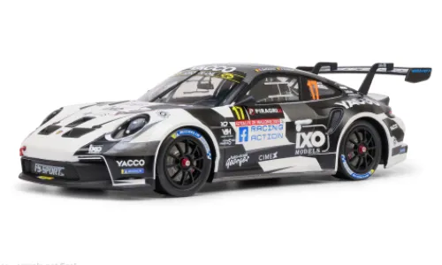 IXO Porsche 992, Rallye Wallonien, 2025, #17, 1:18,