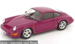 KK Scale Porsche 911 (964) RS, dunkelrosa, 1992, 1:12, Best