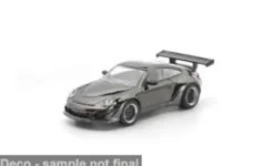 Pop Race Porsche RWB 997, anthrazit, 1:64,