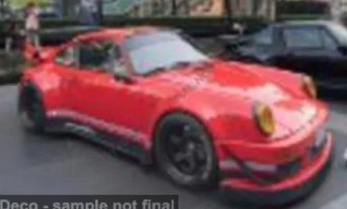 Solido Porsche 911 RWB Body Kit, rot, 1:43, Clearance