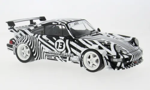 Solido Porsche 911 RWB Body Kit, schwarz/weiss, 2022, 1:18, Clearance