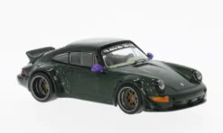 Tarmac Works Porsche RWB 964, dunkelgrün, 1:64, New