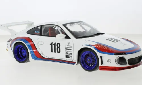 MCG Porsche 911 (997) RWB Old & New, weiss/Dekor, 2020, 1:18, Discount