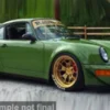 Solido Porsche RWB, oliv/gold, 2024, 1:18, Best
