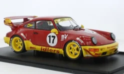 Solido Porsche 911 (964) RWB, rot/Dekor, 2016, Idlers, 1:18, New