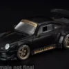 Pop Race Porsche RWB 930, schwarz, 1:64, Outlet
