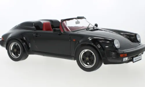 Schuco Porsche 911 Speedster, schwarz, 1989, 1:12, Outlet