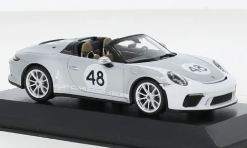 Minichamps Porsche 911 (991) Speedster, silber, 2019, 1:43,
