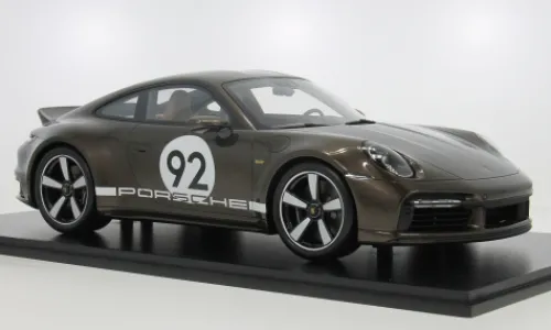 Schuco Porsche 911 (992) Sport Classic, braun, 2023, 1:12, Hot