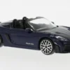 Bburago Porsche 718 Spyder RS, dunkelblau/carbon, 2024, 1:43,