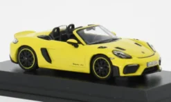 Tarmac Works Porsche 718 Spyder RS, gelb, 1:64, Outlet