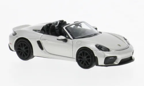 Minichamps Porsche 718 Spyder (981), silber, 2019, 1:87, Hot
