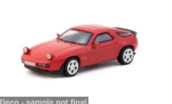 Tarmac Works Porsche 928 S, rot, 1:64, Outlet