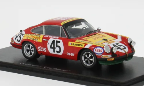 Spark Porsche 911 ST 2.5, 24h Le Mans, 1972, #45, D.Bardini/Lee Banner, 1:43, Best