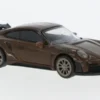 Pop Race Porsche 911 (992) Stinger GTR, dunkelbraun, 1:64, Outlet