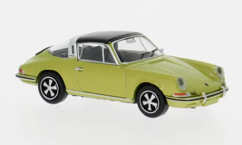 Brekina Porsche 911 Targa, gold, 1964, 1:87,