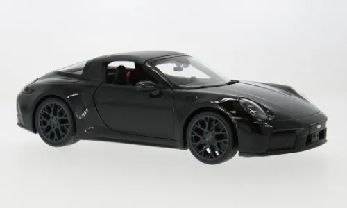 Maisto Porsche 911 (992.2) Targa 4 GTS Hybrid, schwarz, 2025, 1:18, Discount