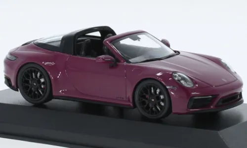 Minichamps Porsche 911 (992) Targa 4 GTS, violett, 2021, 1:43, Hot